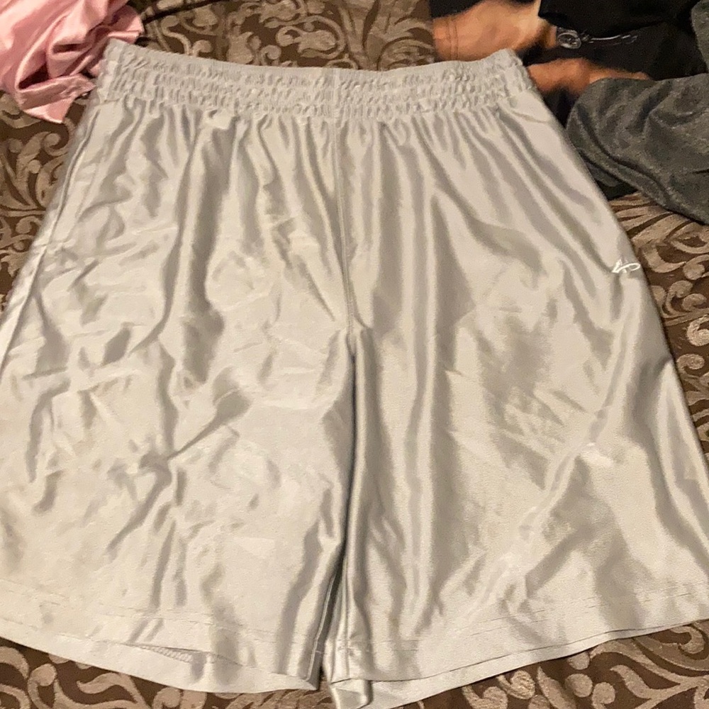 Silver Kamart dazzle shorts